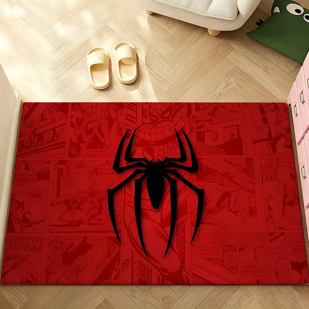 Classic S-Spider-Man-S Carpet Bathroom Anti-slip Mat Door Mat Home Decoration Mat Entrance Door Mat Scratch-resistant Door Mat