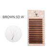 Supmacio Brown 3D/4D/5D W Lashes Bloom Automatic Flowering Soft Premade Fans Natural Soft Individual Eyelashes