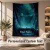 Tapestry Custom Name Text, Wall Hanging Tapestry Home Room DecorHollow Knight