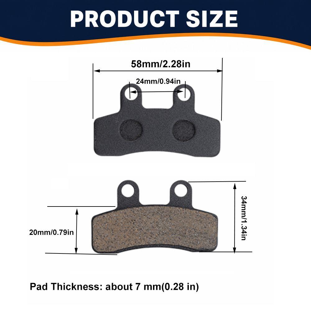 Front Disc Brake Pads
