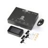 Wireless Car TPMS OBD2 HUD Solar USB Tire Pressure Monitoring 4 Internal Sensors speed/MPG
