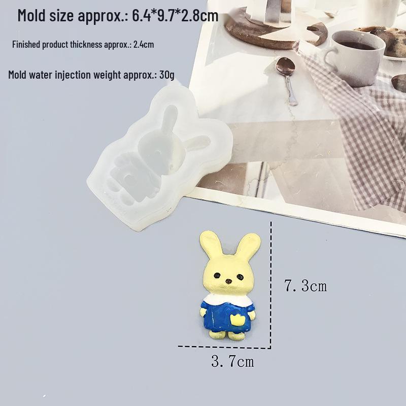 Silicone Resin Molds: Sylvanian Families School Uniform Animal Series