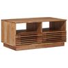 Handcrafted Coffee Table Teak Brown 85 x 45.5 x 40 cm