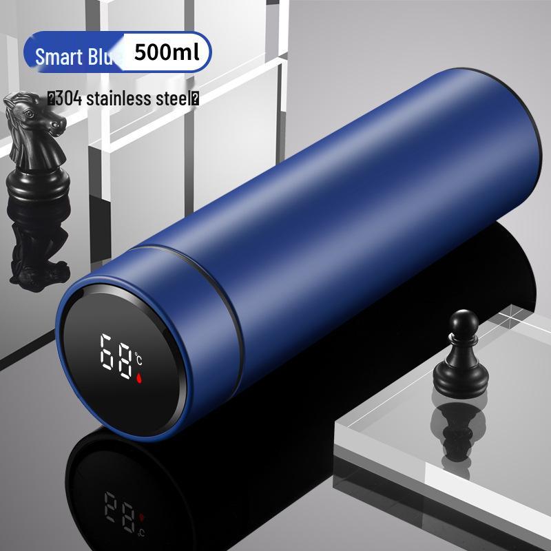 Умный дисплей температуры Изолированная чашка из нержавеющей стали с логотипом на заказ