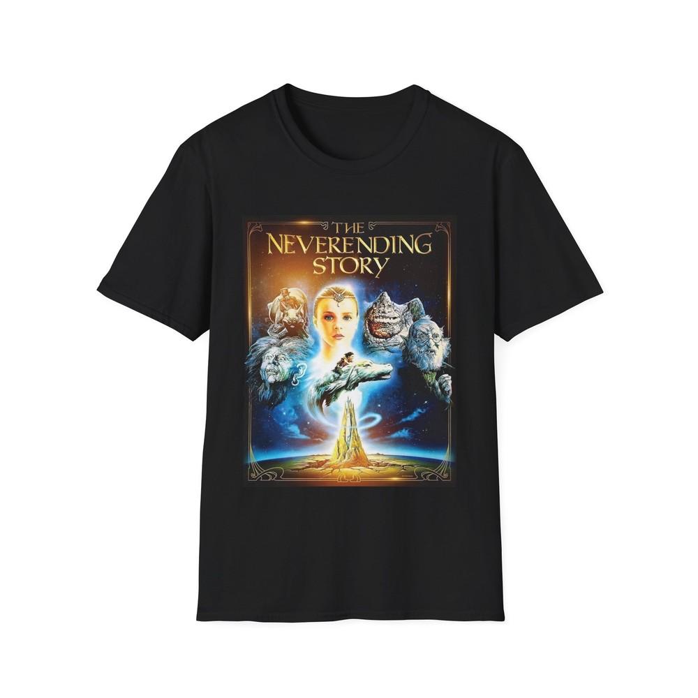 Never Ending Story Shirt Retro Movie Poster T-Shirt Never Ending Story Tee Unisex T-Shirt