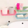 Storage Holder Double Suction Cup Strong Suction 5 Colors Kitchen Sponge Holder for Living Room