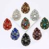 African Alloy Rhinestone Large Glass Brooch High-End Exquisite Women'S Clothing Corsage Ornament Pin