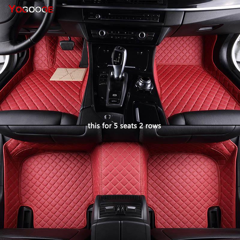 Автомобильные коврики YOGOOGE для Mazda CX7 CX9, аксессуары для ног Coche
