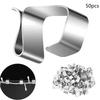 50pcs Gutter Hooks for Fairy Lights for Garden Decoration