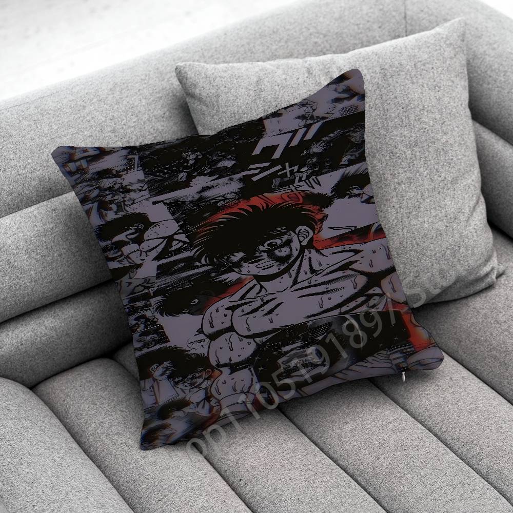 Подушка-чехол для подушки Бокс H-Hajime no Ippo Макуноучи для 45x45см 40x40см 30x30см 50x50см 55x55см Квадратный домашний чехол для наволочки