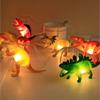 1.5 Meters 10 Lights Dinosaur Modeling String Lights, Children's Room Decoration Fun String Lights, Cartoon Christmas Holiday String Lights