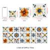 Wall Decorative Tile Art Pvc Crystal Wall Sticker Self-Adhesive Kitchen Waterproof And Oil-Proof Wallpaper Tile Sticker
