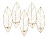 Wall Candle Holder Leaf Cm 66X14X56