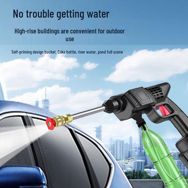 Электрический беспроводной пистолет для мойки автомобилей высокого давления