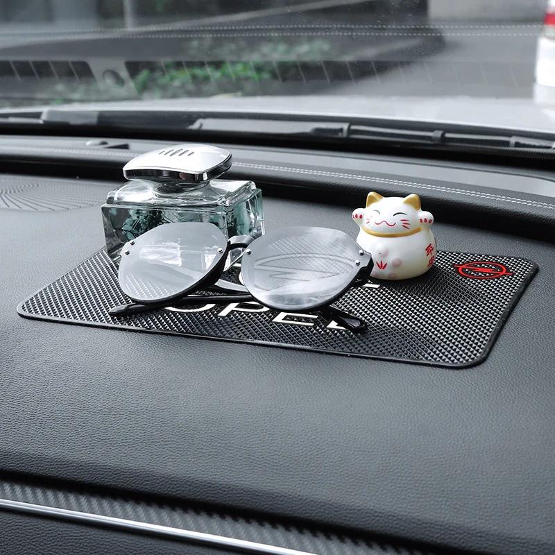 1/2pc Car Dashboard Silicone Non Slip Mat Phone Glasses Anti-skid Pad For Opel Astra j Insignia Astra g Corsa Zafira Accessories agz588