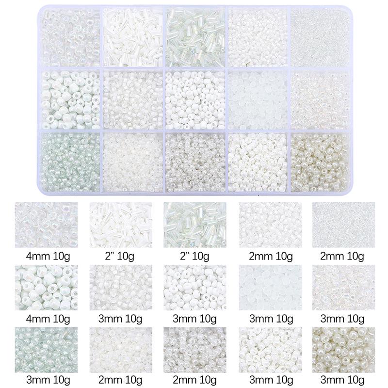 Коробка на 8/10/12/15 ячеек: Бисер, Пайетки, Искусственный Жемчуг для DIY Ожерелий и Цепочек для Телефона