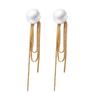 French retro pearl stud earrings light luxury unique high-end fringed silver needle earrings exquisite fashion new earrings