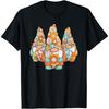 Hippie Gnomes Groovy Flower Peace 60s 70s Men Women Kids T-Shirt