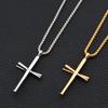Accessories Personality Nails Cross Necklace Men'S And Women'S Popular Steel Nails Couple Necklace Pendant Hip Hop Punk Hanging