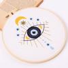 Thread Sewing Accessories Handmade Needle Punch Cross Stitch Kit Embroidery Hoop Flower Embroidery