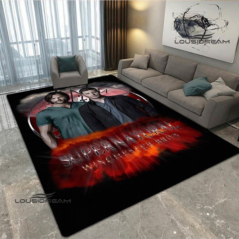 Supernatural Join the Hunt printed carpet Non-slip carpet outdoor carpets area rug bedroom decor rug for bedroom birthday gift