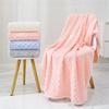 1/4PCS Adult Super Absorbent Ultra-fine Fiber Towel, Quick Drying Texture Towel, Soft Home Thickened Coral Velvet Bath Towel