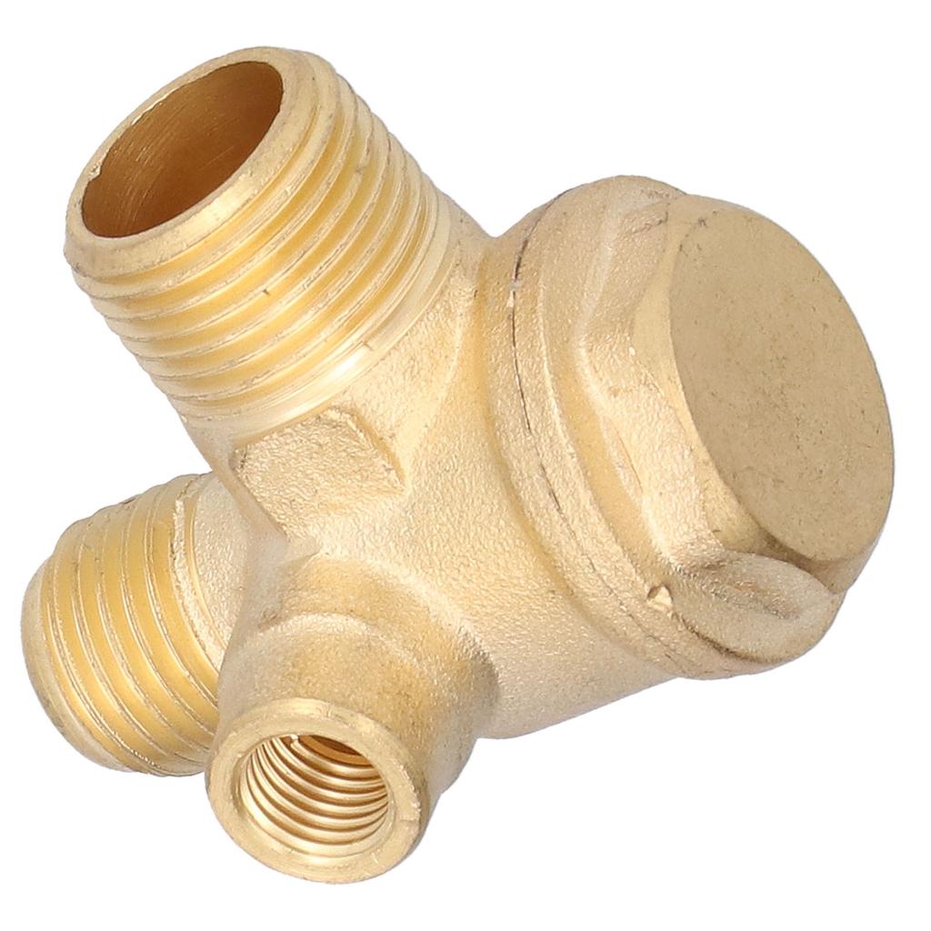 323 Обратный клапан 3-ходовой латунный резьбовое соединение Аксессуары для воздушного компрессора 7 мм 16 мм 14 мм