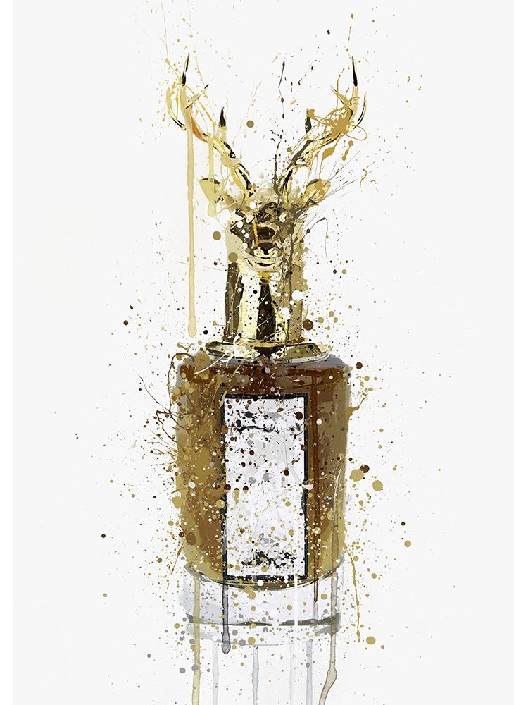 Абстрактные граффити, художественные флаконы для духов, картина на холсте, модные роскошные настенные художественные картины для современной гостиной, Настенный декор, Cuadro