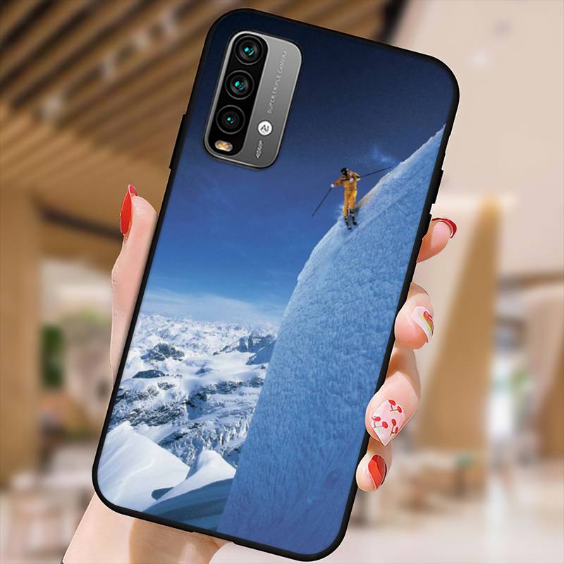 Лыжи Снег Сноуборд Лыжи Чехол для телефона Для Xiaomi9 10 11PRO LITE Redmi NOTE7 8 9 10A PRO K40 Poco3 Чехол
