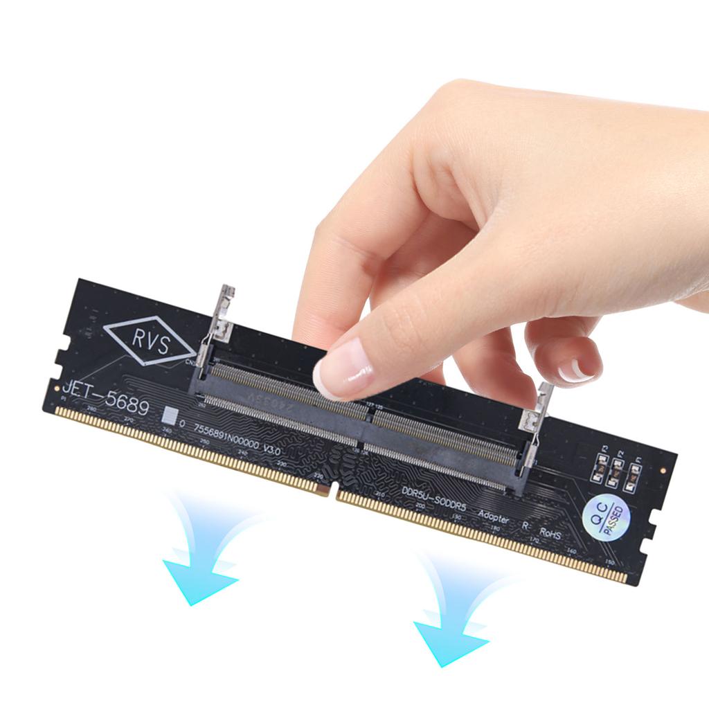 Ноутбук на Настольный Компьютер SO-DIMM на PC DIMM Карту DDR4 DDR5 U-DIMM Адаптер Конвертер Карт Памяти Разъем ОЗУ для ПК Ноутбука Адаптер Памяти