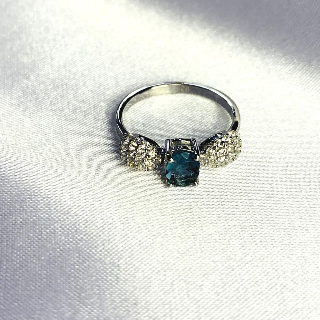 London Blue Topaz Silver Ring 1.228ct (2062660)