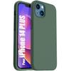 Case - E.F.CONNECTION - for iPhone 14 Plus - Silicone TPU - Flexible - Night Green