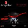 Patelnia Granitowa 30Cm Berlinger Haus Red Metallic Line Bh-1254