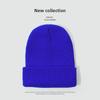 Solid Color Knitted Hat Warm Wool Hat High Elastic Lengthened Outdoor Brimless Cold Autumn and Winter Hat Adult Cold Hat