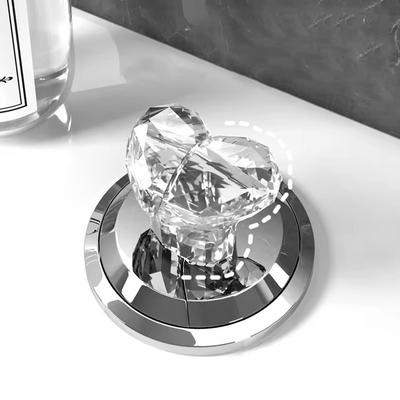 Туалетная кнопка в форме сердца Туалетная кнопка Пресс для унитаза улучшает ванные комнаты