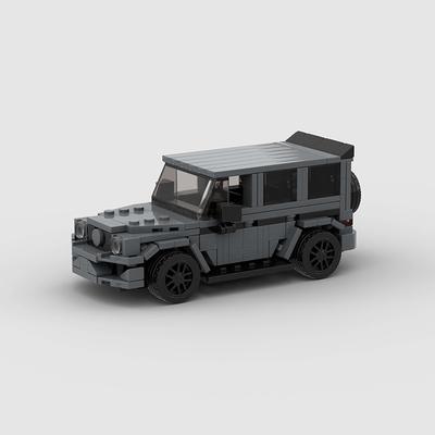 Большой внедорожник Блочный конструктор G63/G500 Автомобиль Модель спортивного автомобиля Сборная игрушка Совместим с мелкими деталями