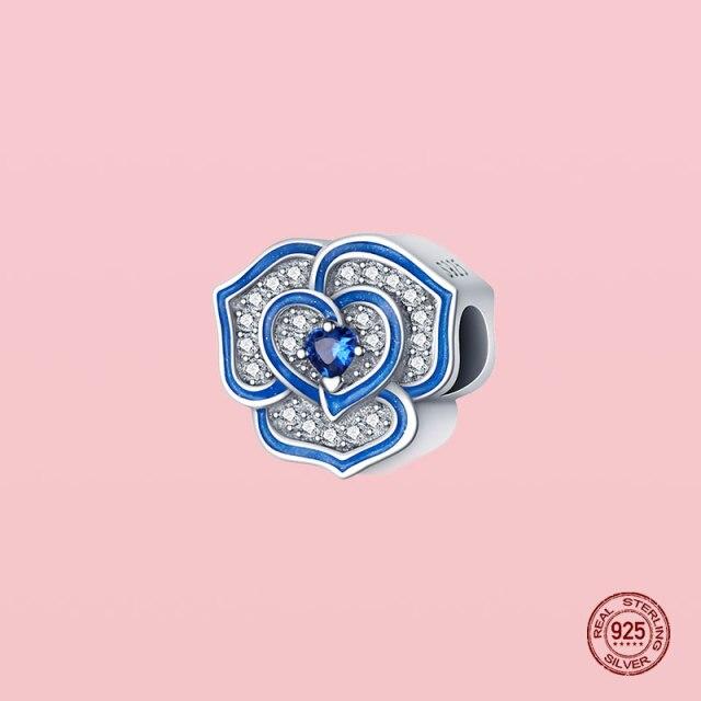 Подвеска из стерлингового серебра 925 пробы, очаровательные бусины для оригинального браслета Panjia, ожерелье, женские украшения