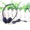 3.5mm Wired Headphones No Microphone Universal Pc Gaming Headset Noise Reduction Stereo Earphones Helmet For Laptop Computer