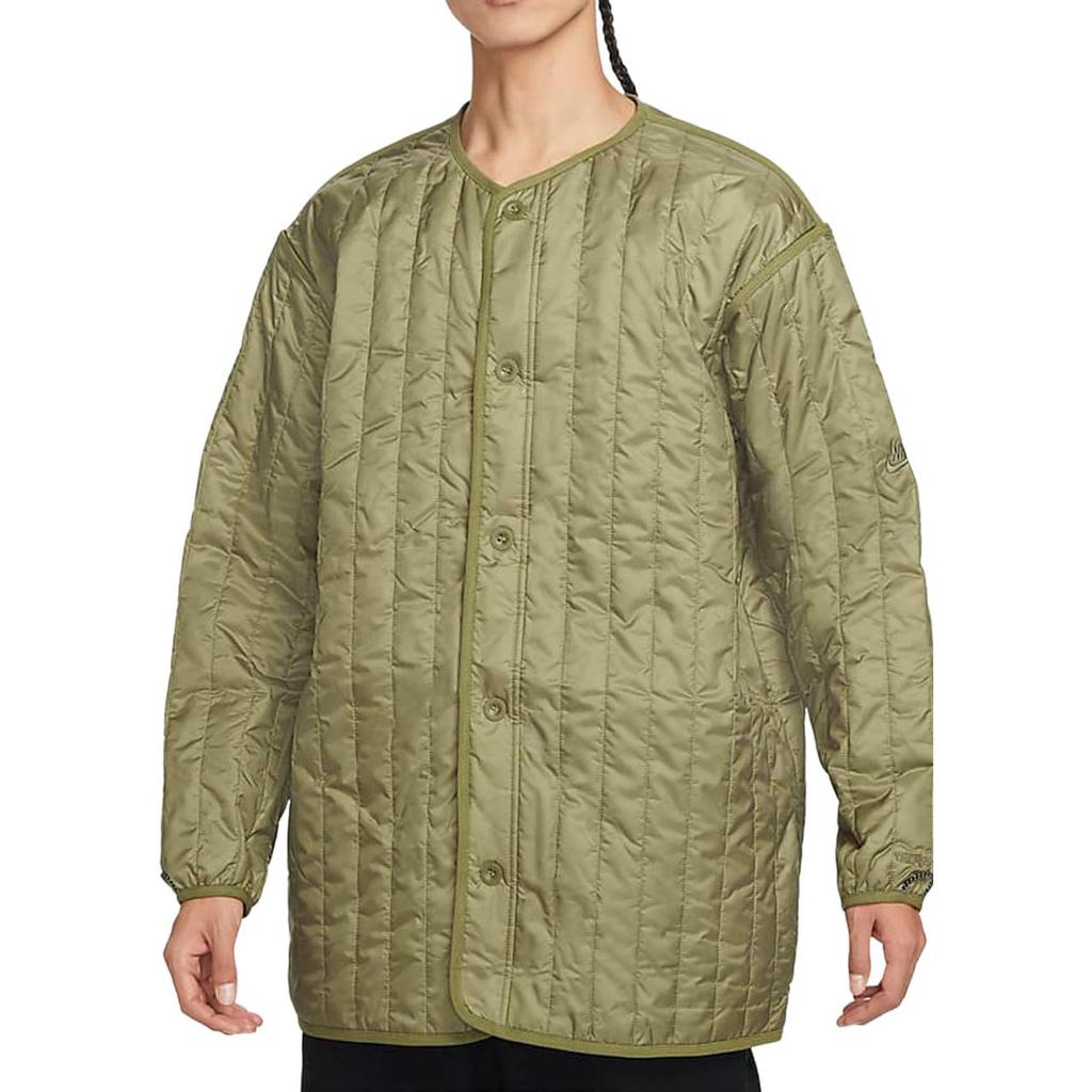Nike Пуховики Мужские Хаки С Капюшоном Умеренный Другое DQ4283-382