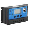 ESTINK Contrôleur Solaire 30A Contrôleur De Charge Solaire LCD 30 A Identification Automatique 12 V 24 V Contrôle PWM