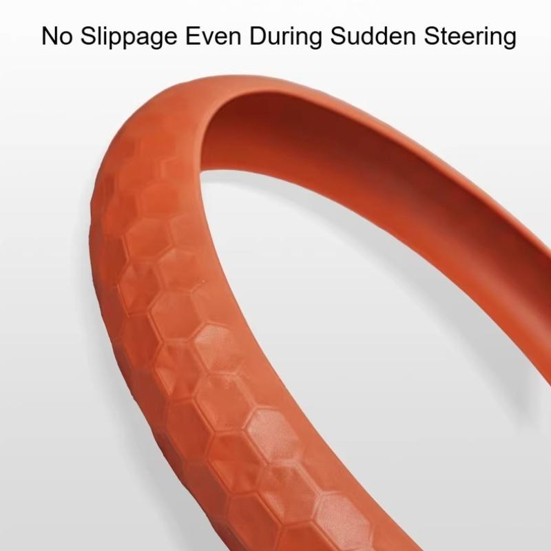 Для Zeekr 001 2024-2025 Силиконовый чехол на руль Автомобильный протектор руля Противоскользящий и влагопоглощающий