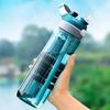 750 мл спортивная бутылка для воды с трубочкой для кемпинга походов на открытом воздухе пластиковая прозрачная бутылка без BPA для мужчин Drinkware