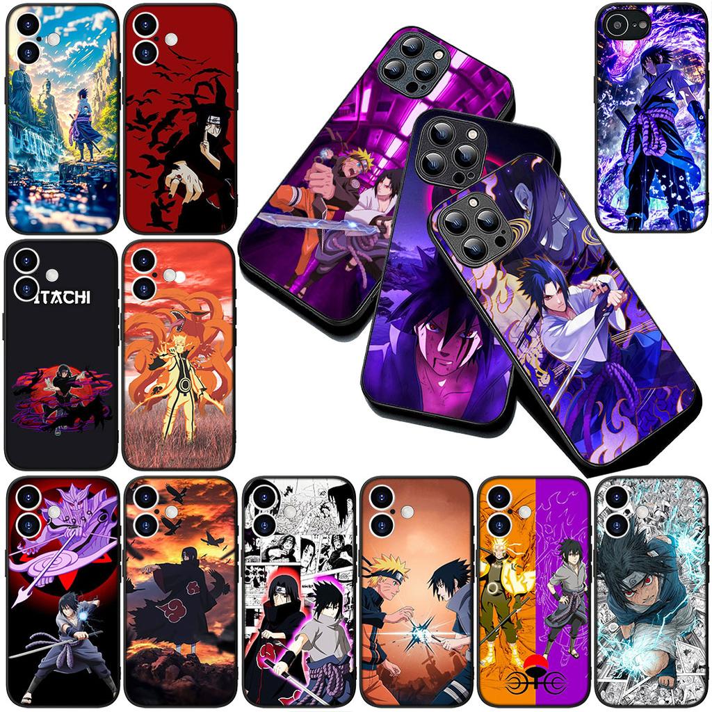 Soft Cover for Apple iPhone 12 13 Pro Max Mini ProMax X XR Air 12Pro 13Pro Casing Phone Case Uchiha Itachi Narutos Sasuke