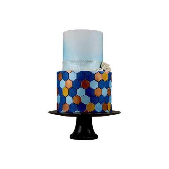 3шт шестигранный резак для помадки, печенья, шоколадного печенья, декоративная форма для торта «сделай сам»