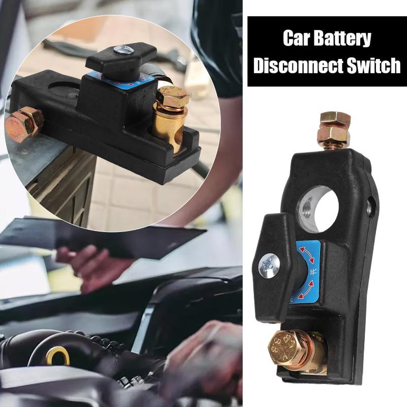 12/24V Car Battery Cutoff Power-off Switch for Sedans SUVs Maintenance Electronics Accessories Intelligent Repair Hardware Tools