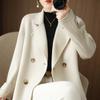 Loose Woolen Cardigan Coat Short Suit Collar Woolen Jacket