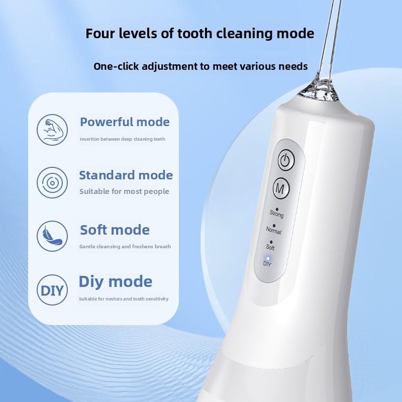 DIY портативный электрический очиститель зубов бытовой отбеливатель скруббер чистка полости рта уход за зубной нитью