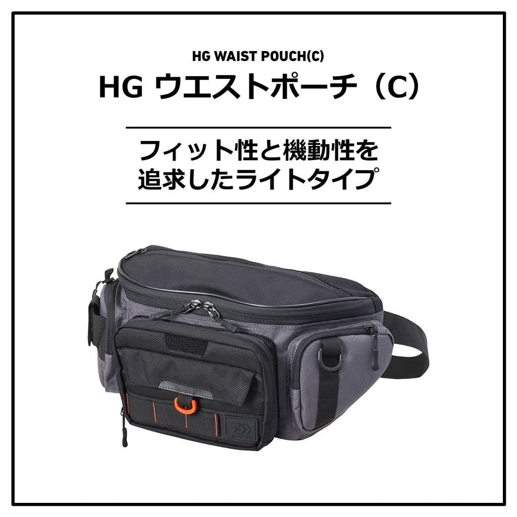 Daiwa HG Waist Pouch BK (C)