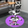 1pc Skelton Candy Office Round Area Rug, Under Office Chairs Bedroom Living Room Home Decor, Room Deco, Available in Various Sizes
