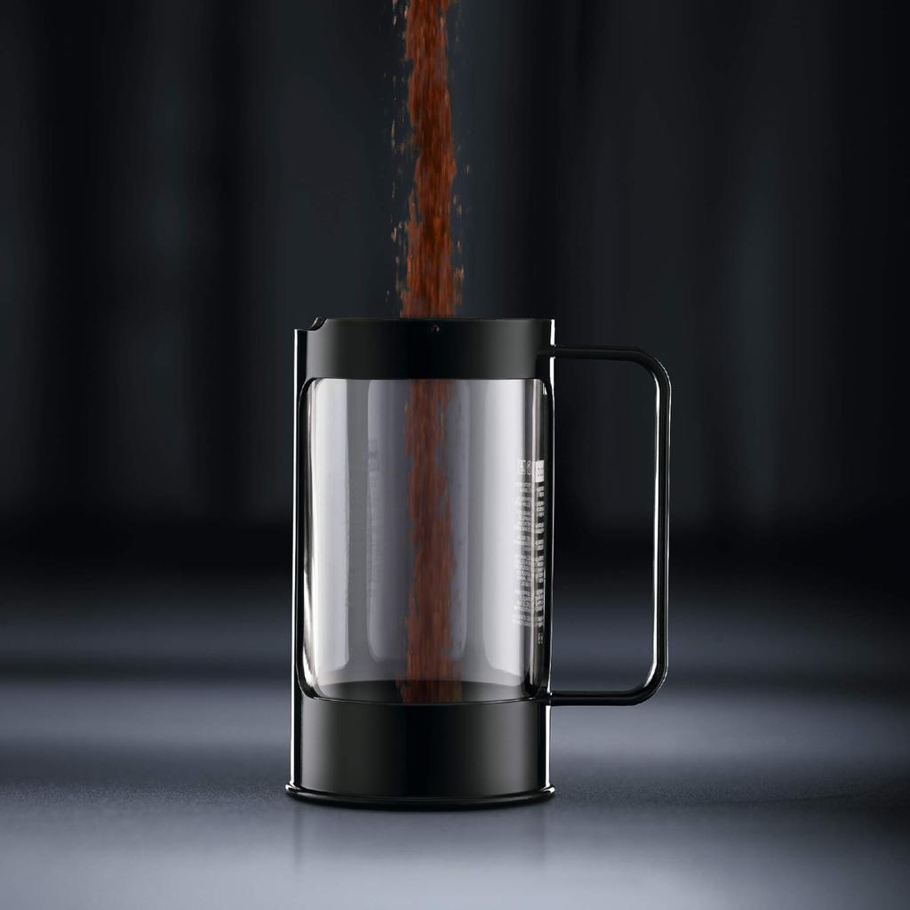 BODUM BEAN Френч-пресс для кофе, 1 л, Черный, [Оригинал], 1000 мл, 11376-01